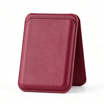 MagSafe Leather Card Wallet with Stand