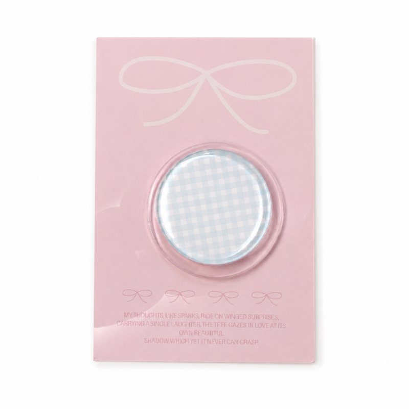 Gingham Magnetic Phone Grip