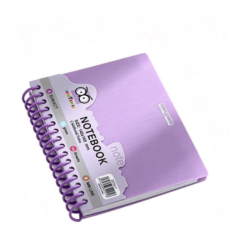Color Divider Spiral Notebook