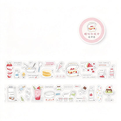Sweet Formula Glitter Die-Cut Tape Roll