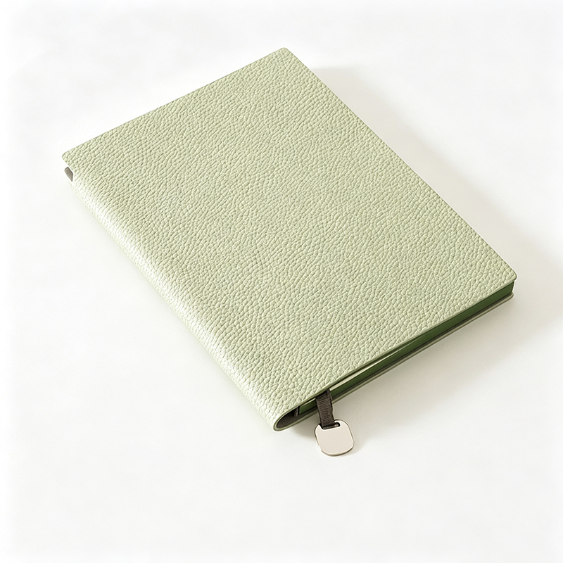Soft Pebbled Leather Journal Notebook