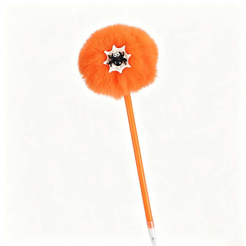 Halloween Lollipop Plush Topper Gel Pen