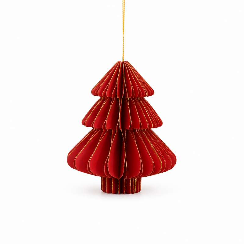 10 Honeycomb Christmas Ornament Collection