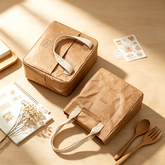 Waterproof Kraft Insulated Lunch Bag