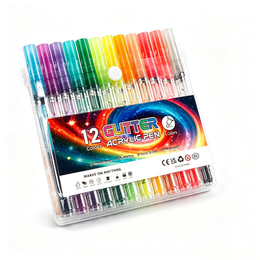 Glitter Outline Paint Pen Set