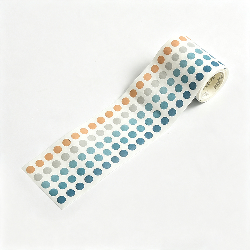 Morandi Dot Index Sticker Roll