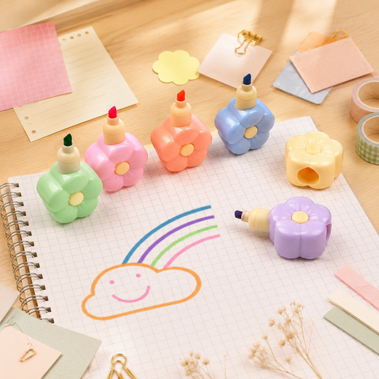 Floral Cute Highlighter Set