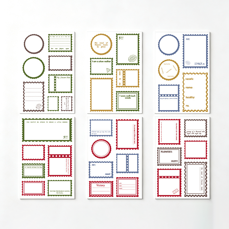 Elegant Frame Label Stickers