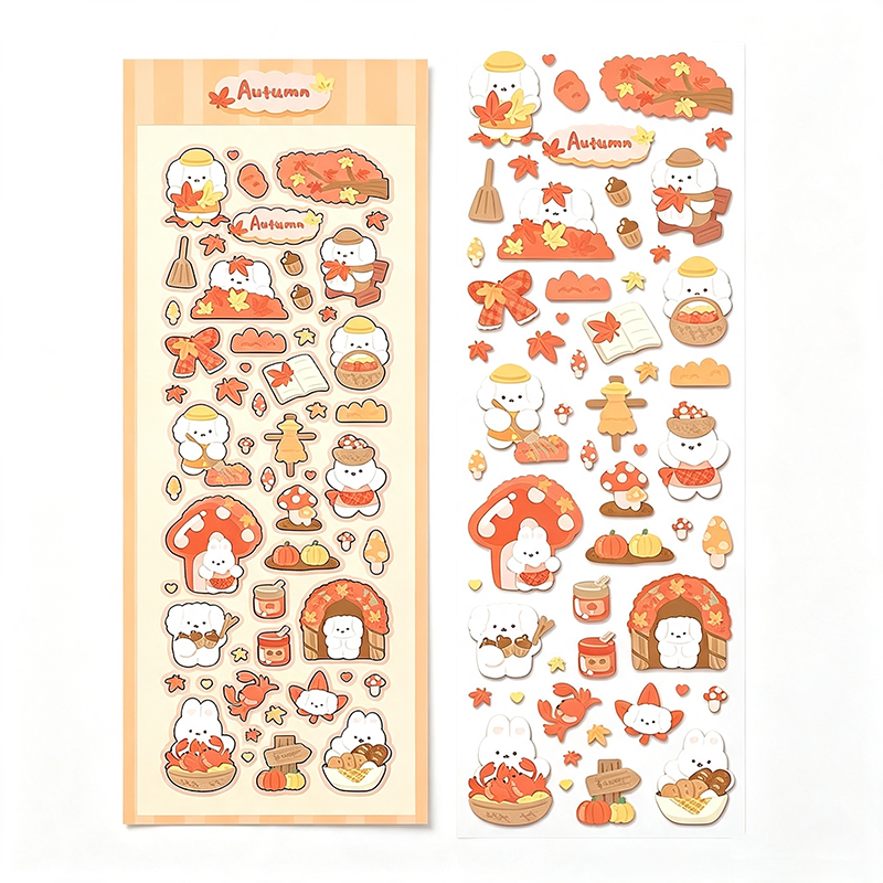 Seasonal Glitter Sticker Pack