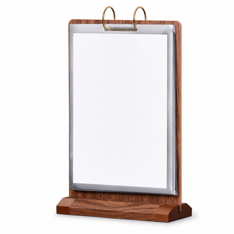 Double Sided Wooden Menu Sign
