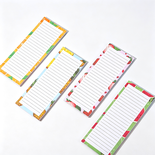 Fruit Floral Magnetic Memo Pad Set