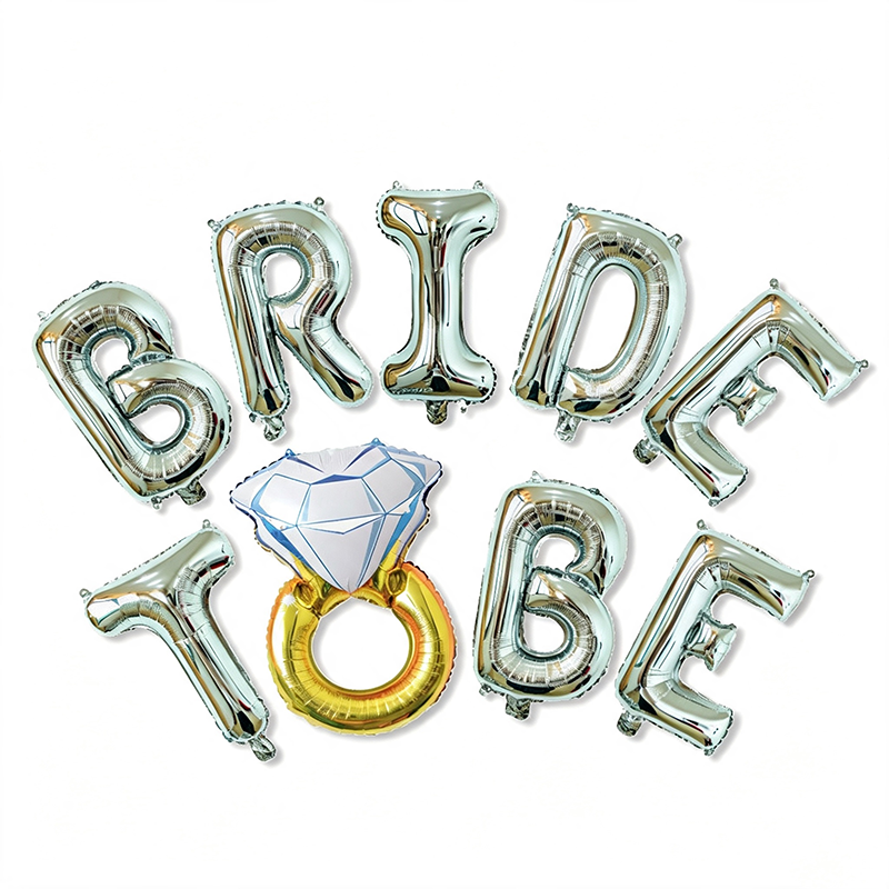 Bride To Be Foil Balloon Set