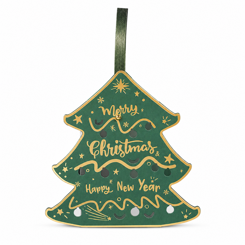Christmas Tree Shaped Gift Box