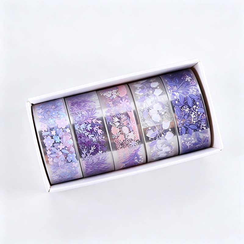 Flower Whisper PET Deco Tape Set