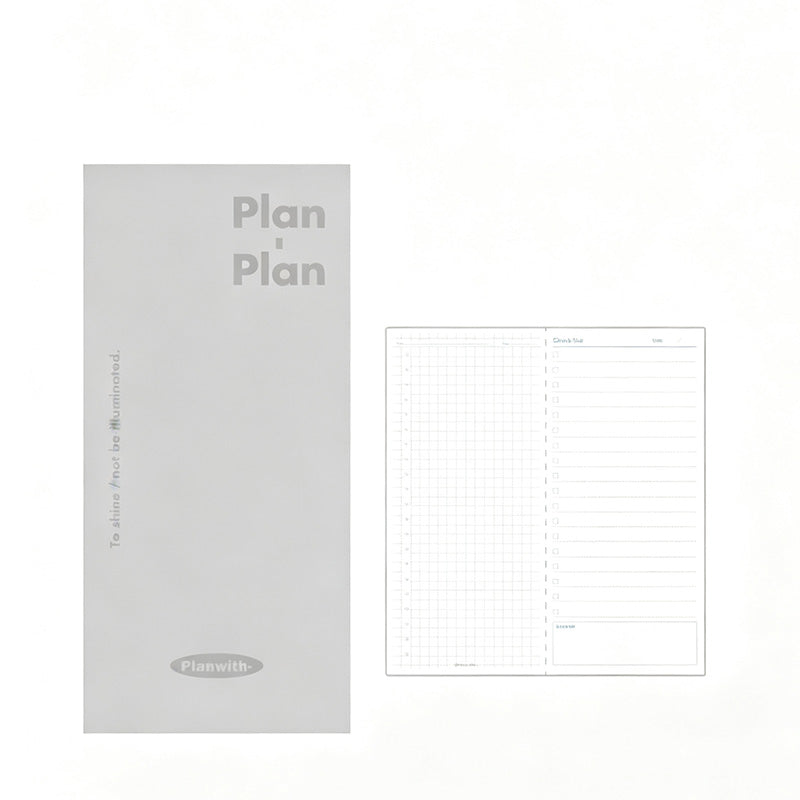 Plan Plan Slim To Do Notebook