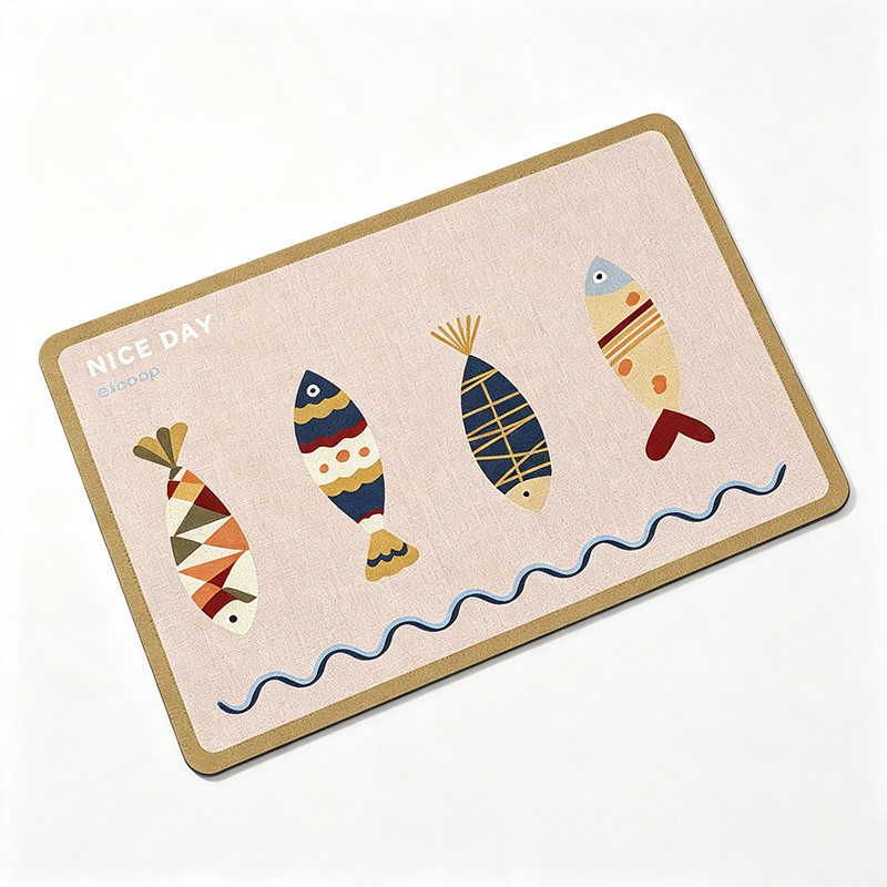 Nordic Diatomite Kitchen Drying Mat