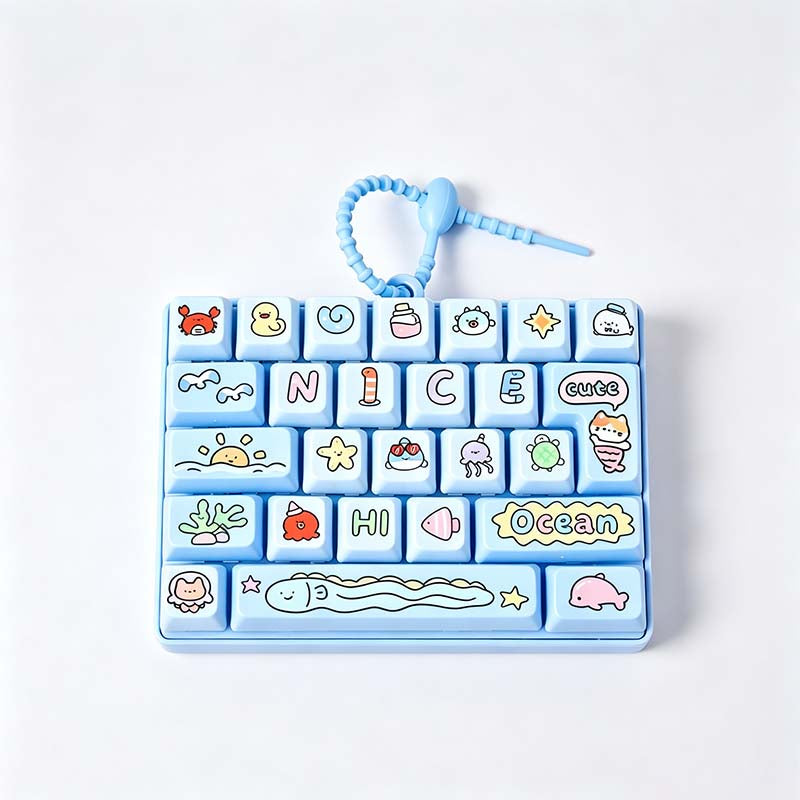 Animal Diary 26 Key Fidget Keychain