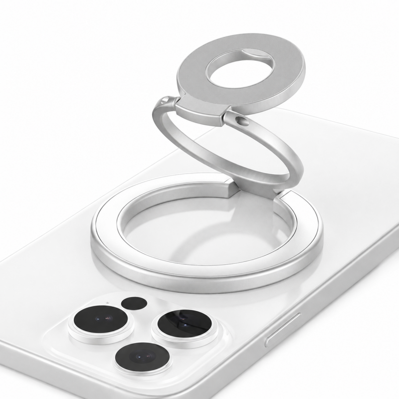 Flexible Magnetic Ring Stand for Phone