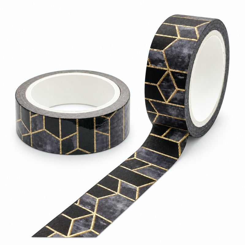 Vintage Gold Foil Washi Tape Roll