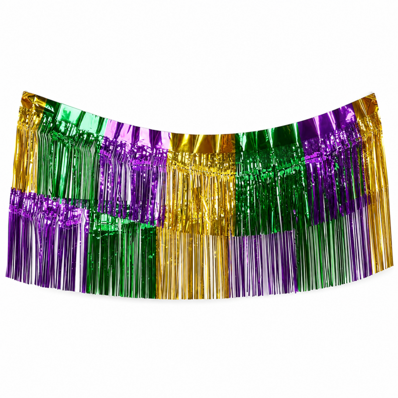 Multicolor Foil Fringe Party Banner