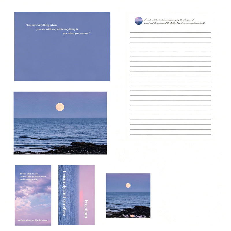 Endless Moonlight Envelope Letter Set