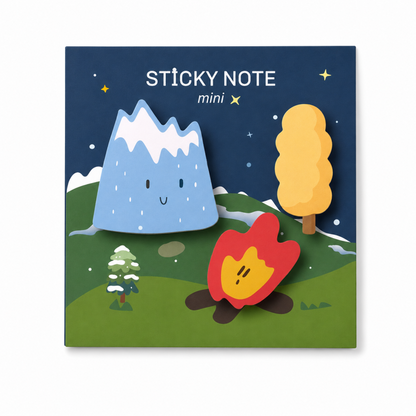 Childhood Shaped Sticky Note Set