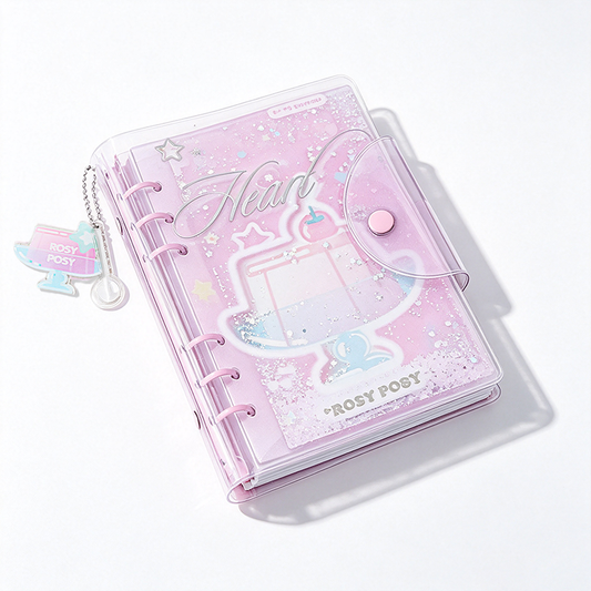 Frosty Glitter PVC Journal
