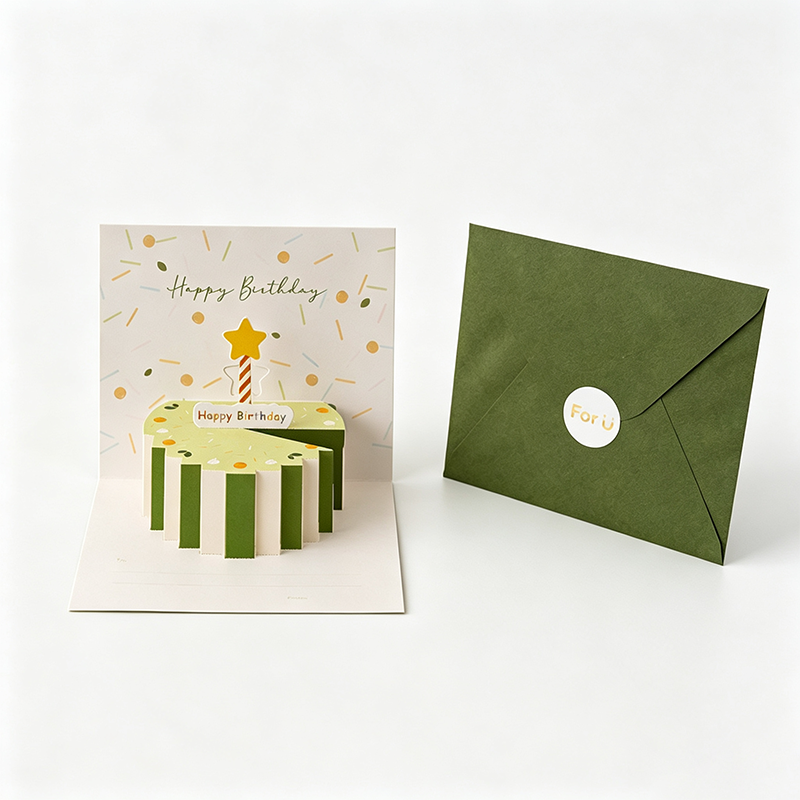 Sweet Wishes Pop Up Birthday Card