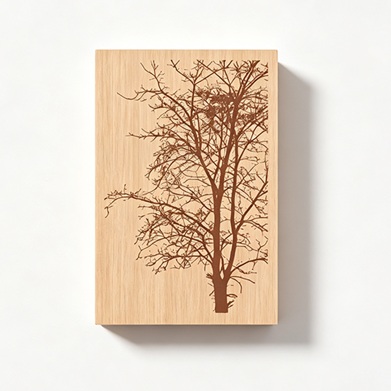 Forest Botanical Wooden Stamps
