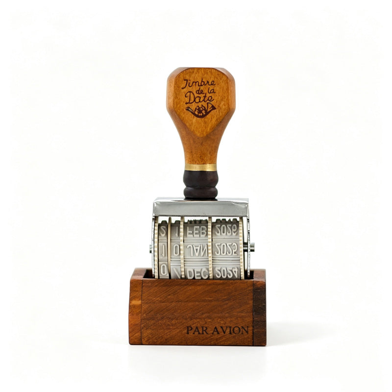 Vintage Adjustable Roller Date Stamp