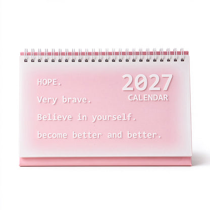 2027 Motivational Desk Calendar