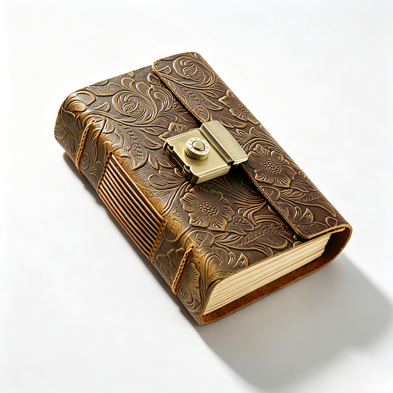 Vintage Floral Retro Journal Notebook