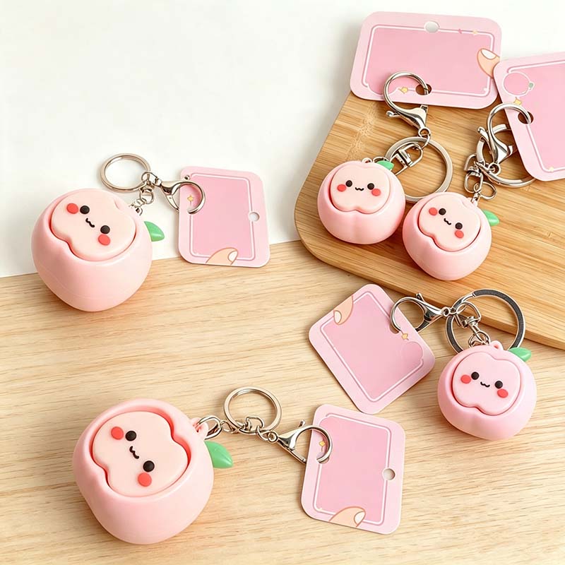Mini Apple Squeeze Keychain