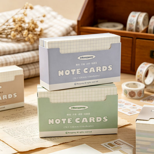 Pastel Study Index Card Set