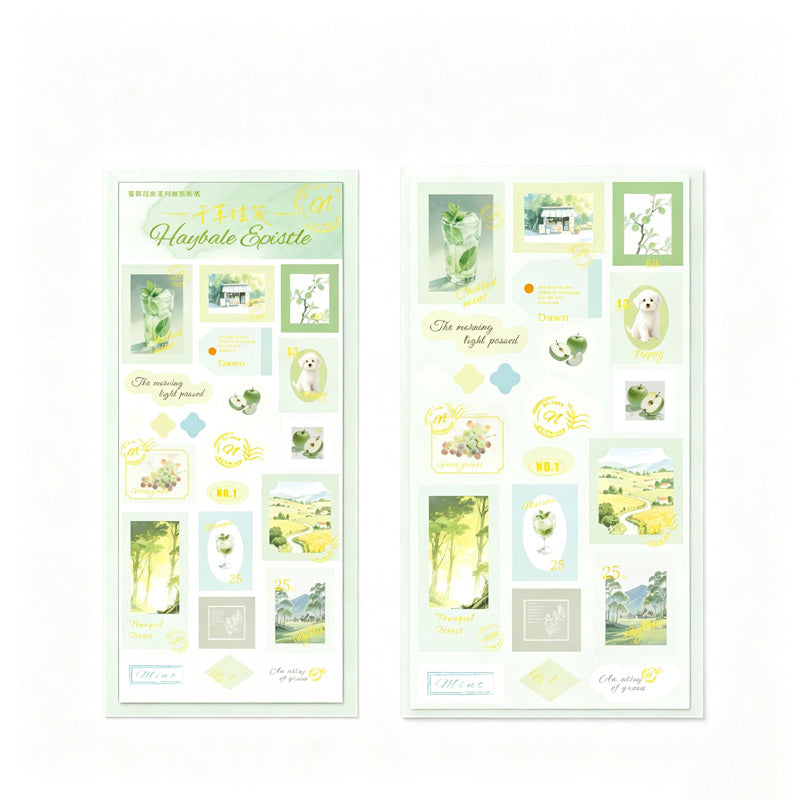 Fog City Postage Stamp Stickers
