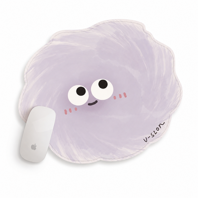 Blob Character Wrist Rest Mouse Pad