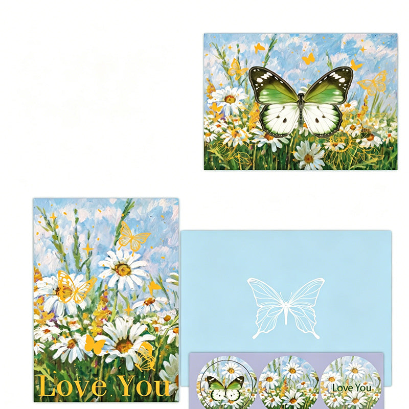 Butterfly Whisper Pop Up Greeting Card