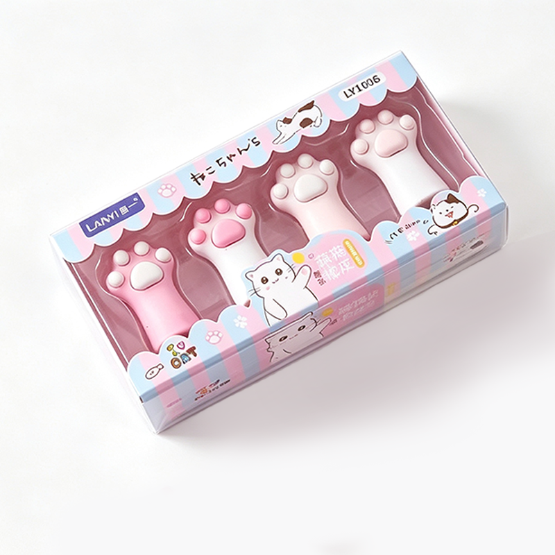 Cat Kawaii Eraser Gift Box
