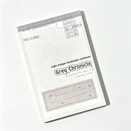 Vintage Ticket Grid Memo Pad