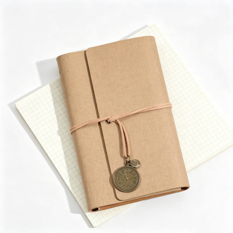 Vintage A6 Travel Binder Journal