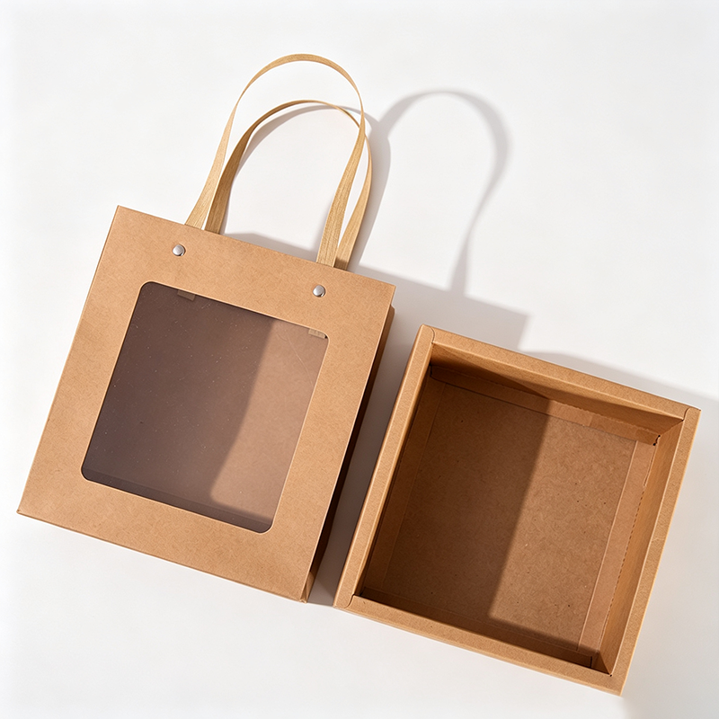 Window Gift Bag And Box Set