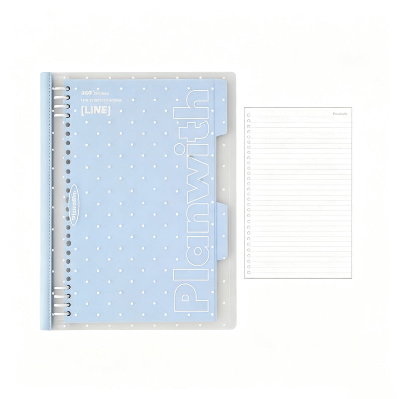 Pastel B5 Refillable Binder Notebook