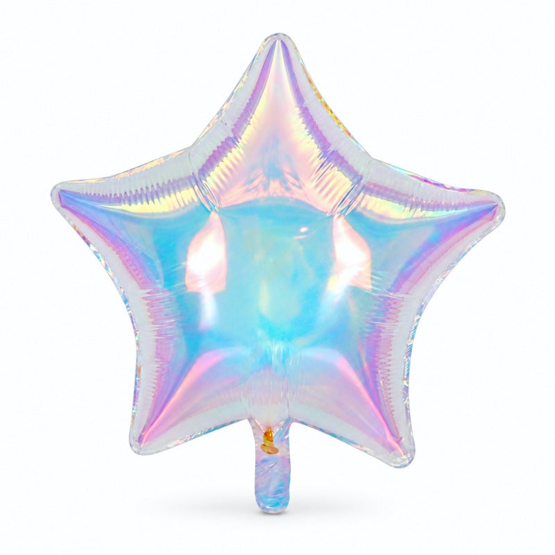 Iridescent Birthday Party Foil Balloons - 25 pieces per Pack