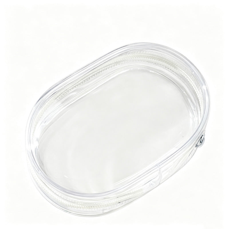 Clear Retractable Earphone Cable Organizer Pouch