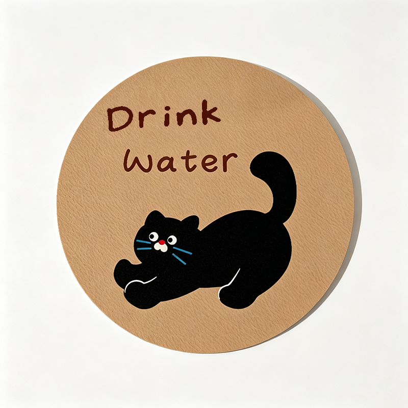10 Cafe Animal Diatomite Coaster