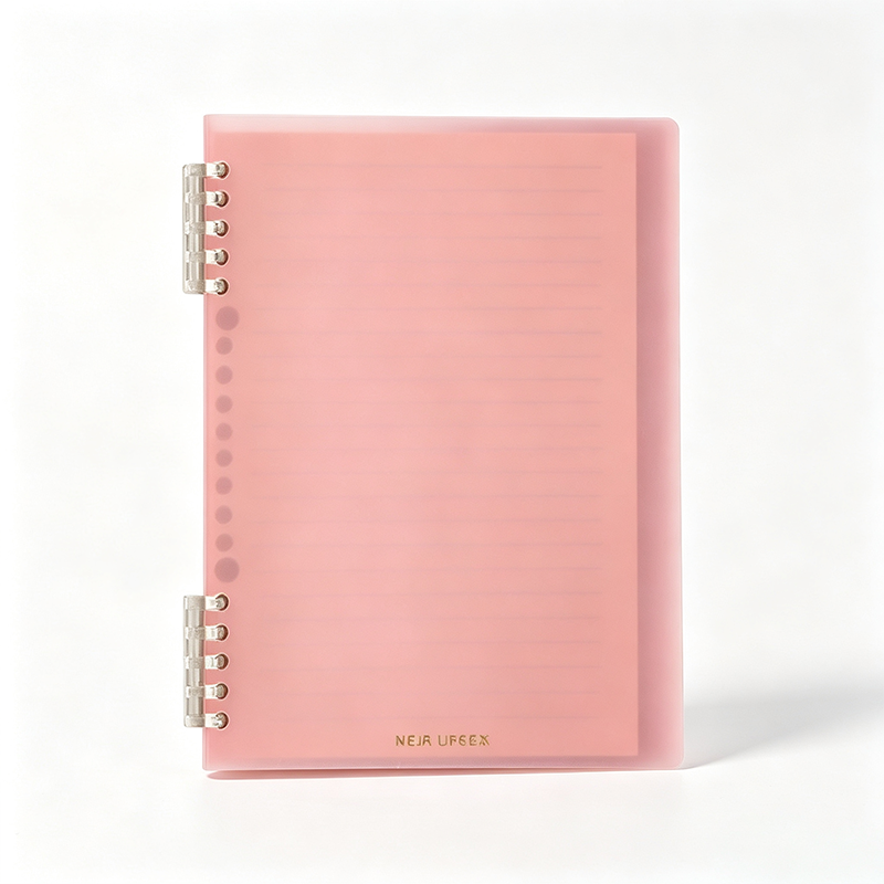 Vintage Side Spiral Binder Notebook