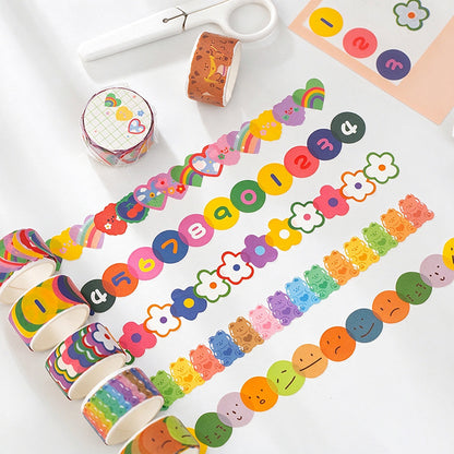 Soft Chirp Die-Cut Washi Tape Roll
