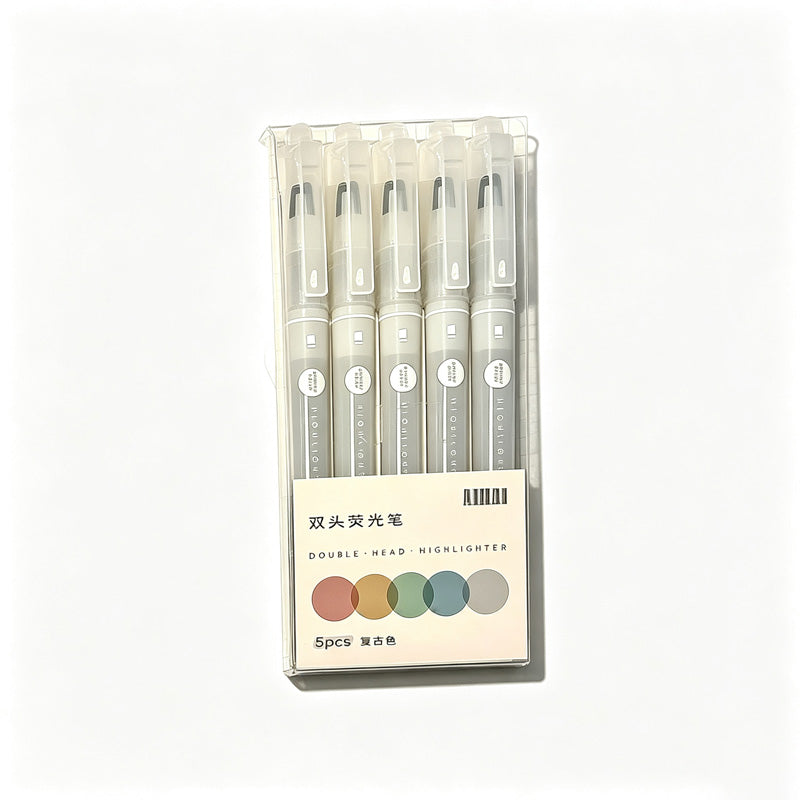 Morandi Window Tip Highlighter Set