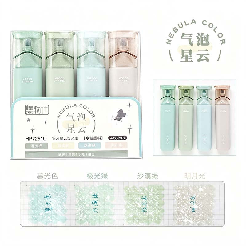 Pastel Mini Highlighter Set