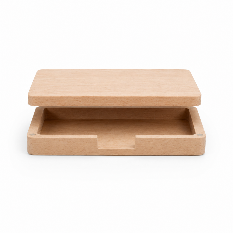 Natural Wood Business Card Case